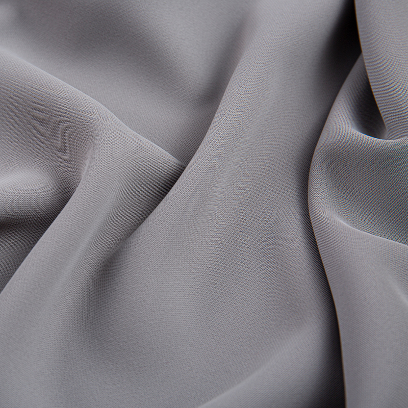 HY016 260 gram grijze, matte textuur, ademende vierwegstretch spandexstof voor sportkleding, casual mode
