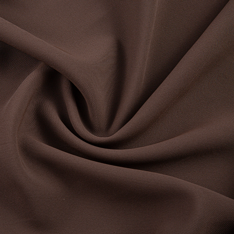HY297 Donkerbruin 260GSM 150D mat filament vierzijdig stretch dubbellaags polyester 4-weg stretchstof voor badkleding