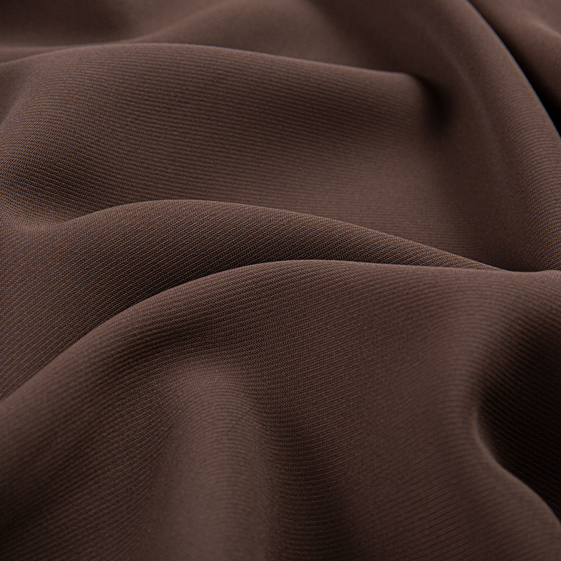 HY297 Donkerbruin 260GSM 150D mat filament vierzijdig stretch dubbellaags polyester 4-weg stretchstof voor badkleding