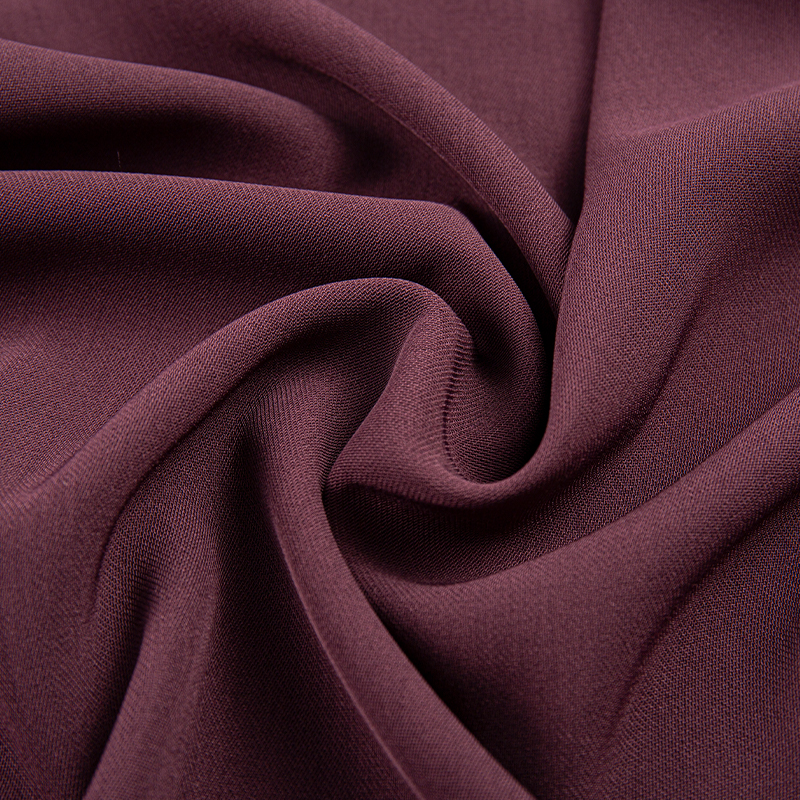 HY587 230GSM Imitatieacetaat Lelis Donkerpaarse meshstof voor dameskleding en sportkleding