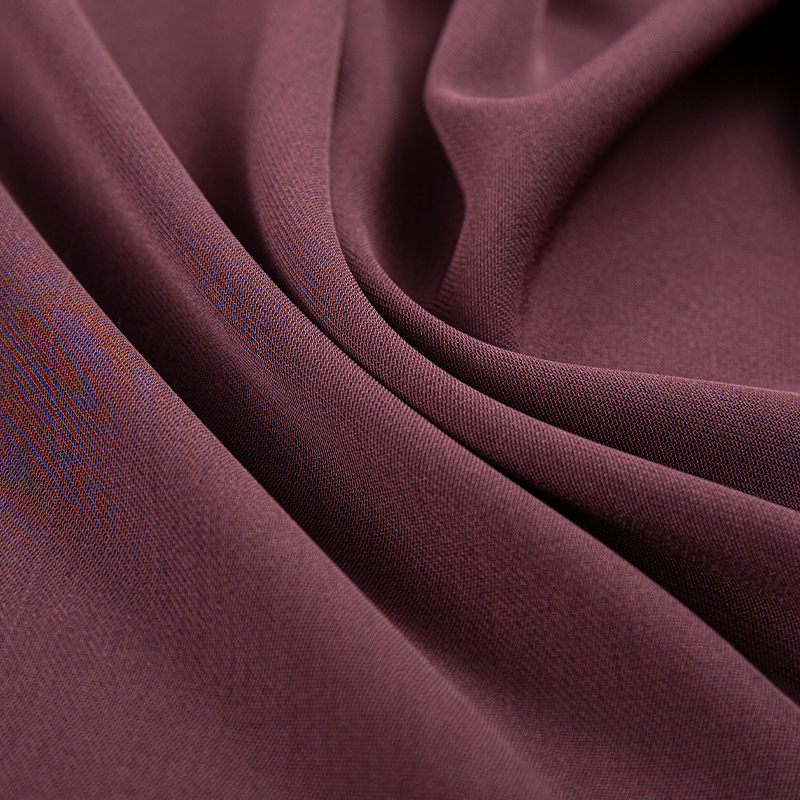 HY587 230GSM Imitatieacetaat Lelis Donkerpaarse meshstof voor dameskleding en sportkleding