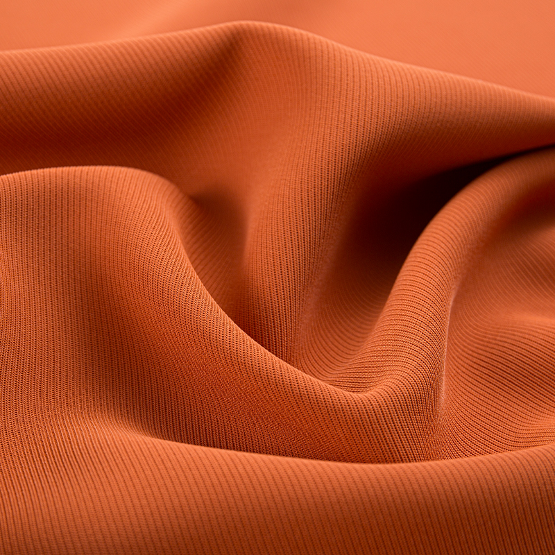HY353 Oranje SPH verbrede grote rechte nerfstof voor hoogwaardige zakelijke kleding en functionele uniformen