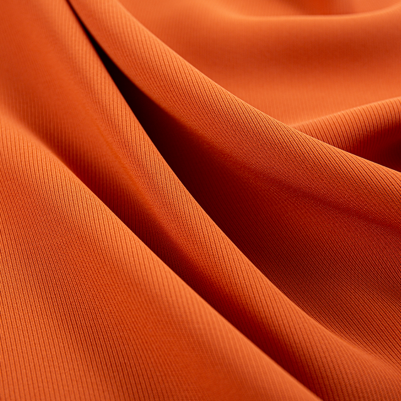 HY353 Oranje SPH verbrede grote rechte nerfstof voor hoogwaardige zakelijke kleding en functionele uniformen