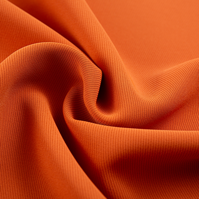HY353 Oranje SPH verbrede grote rechte nerfstof voor hoogwaardige zakelijke kleding en functionele uniformen