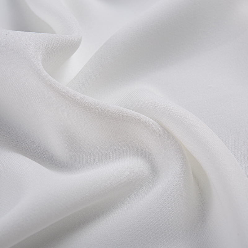 DS529 CEY Witte dubbelzijdige gebroken kaartcomposietstof voor zakelijke kleding en functionele uniformen
