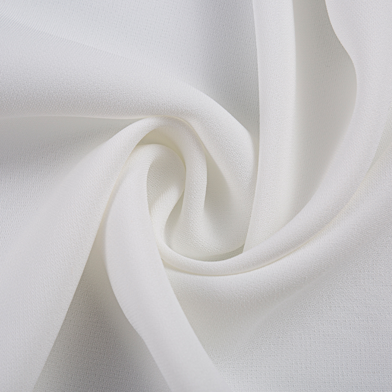 DS529 CEY Witte dubbelzijdige gebroken kaartcomposietstof voor zakelijke kleding en functionele uniformen