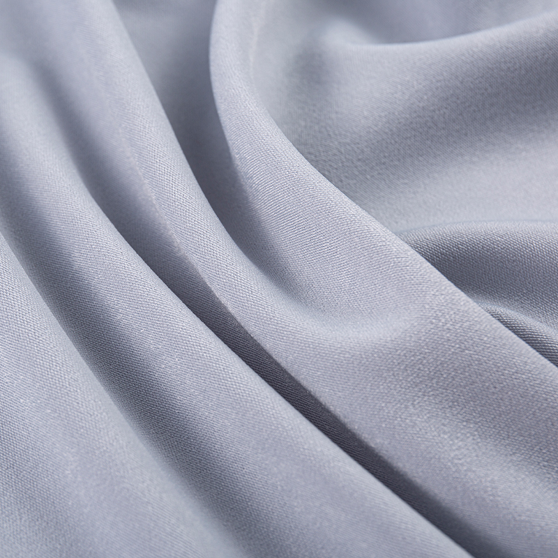 HY275 Grijze polyester-spandex composietzijde ijsbloem fluwelen stof