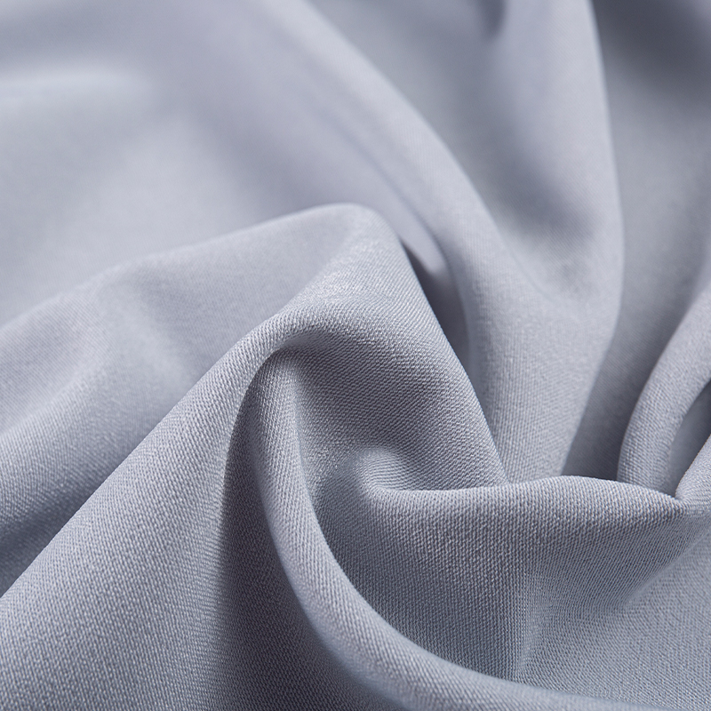 HY275 Grijze polyester-spandex composietzijde ijsbloem fluwelen stof